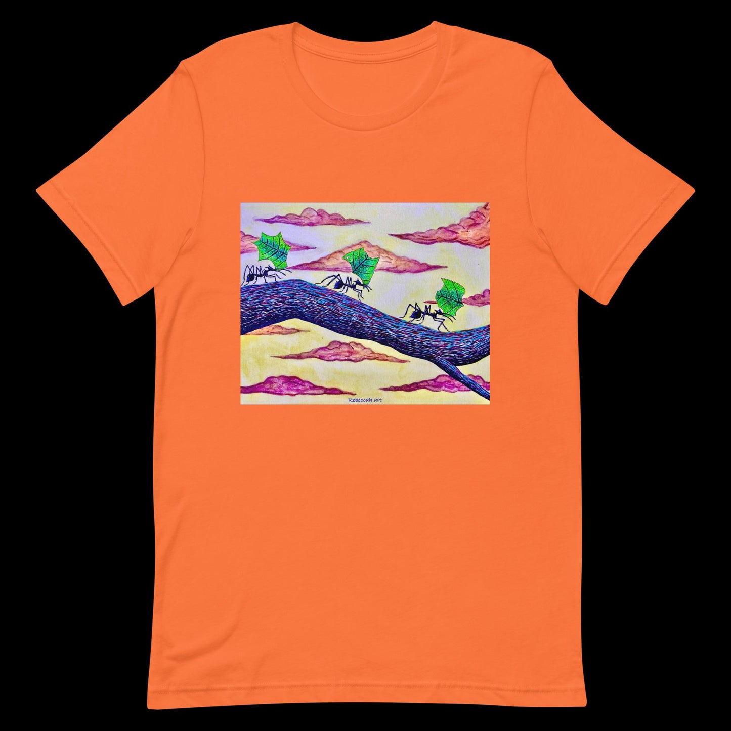 B - Leaf cutter ants t-shirt