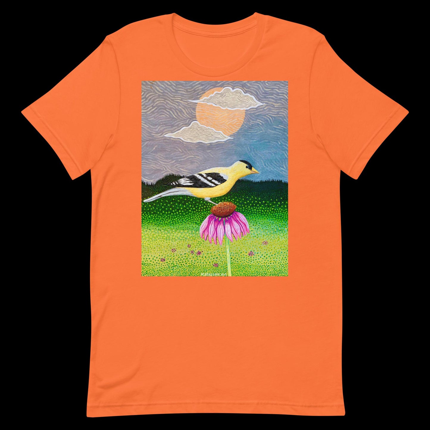 B - Goldfinch  t-shirt