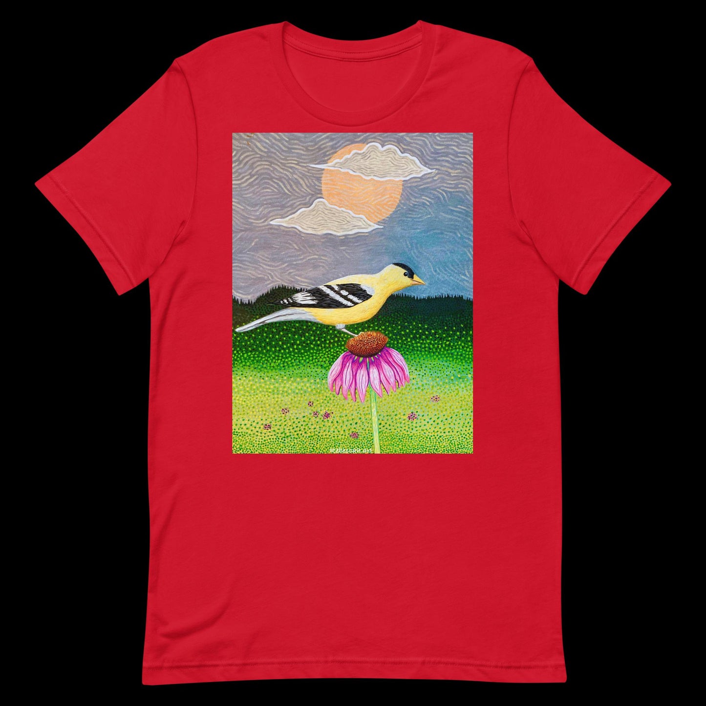 B - Goldfinch  t-shirt
