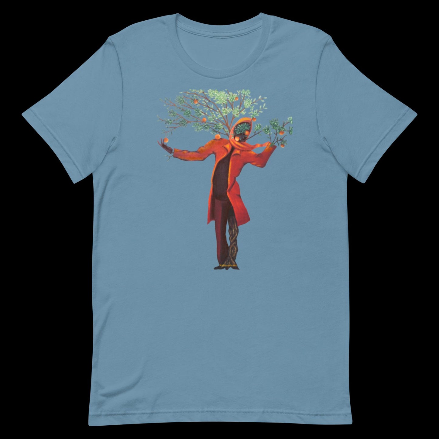 B - Red coat tree - t-shirt