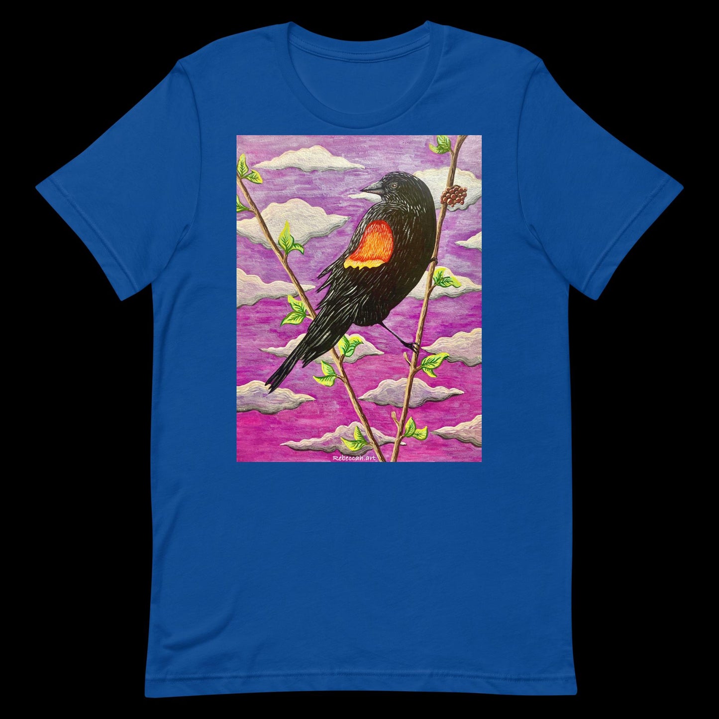 B - Red winged blackbird - Unisex t-shirt
