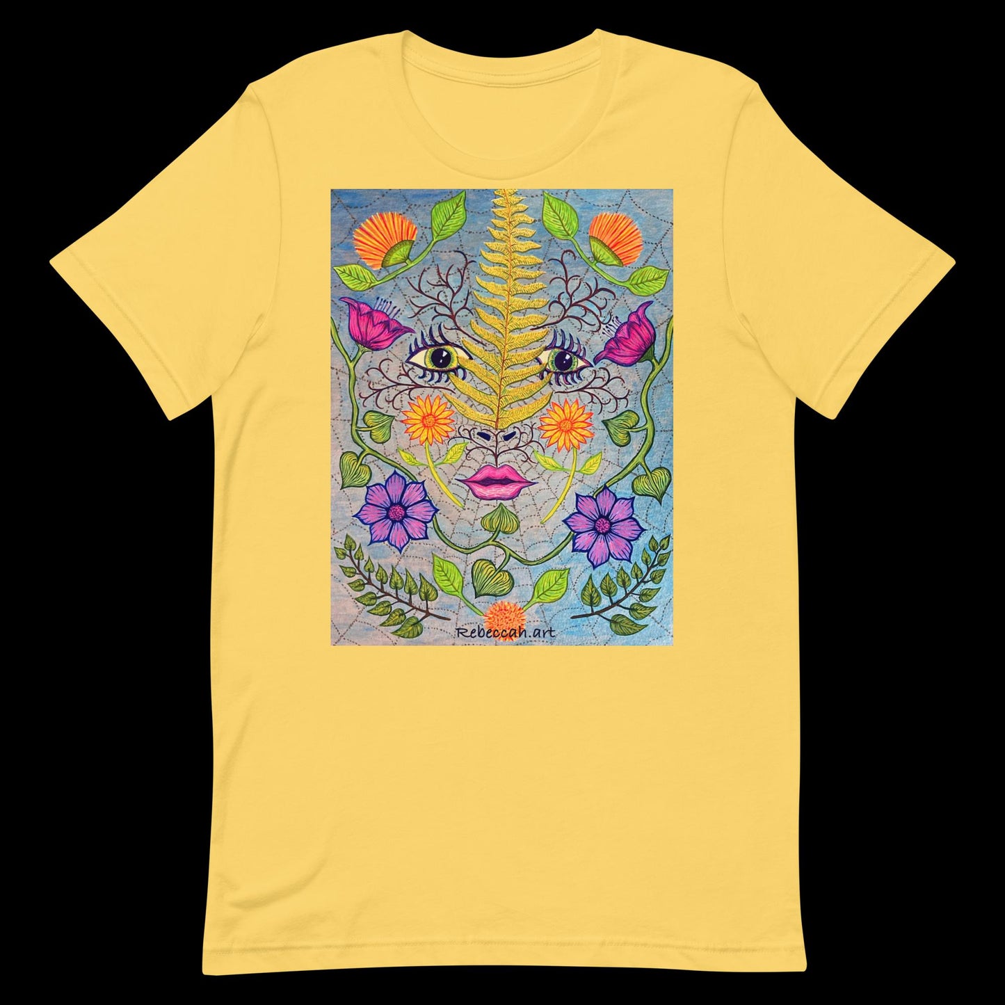 B - Nature face t-shirt