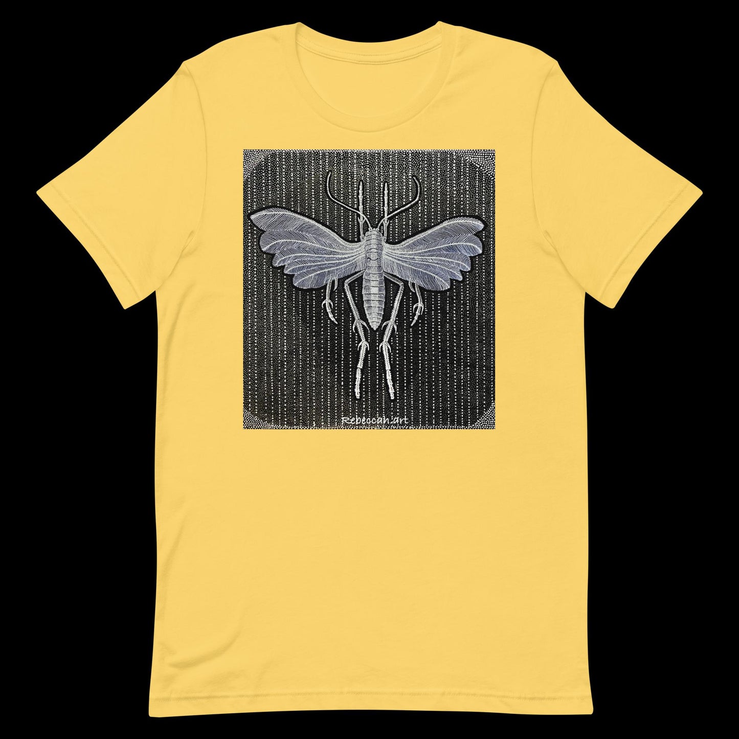 B - White plumed moth t-shirt