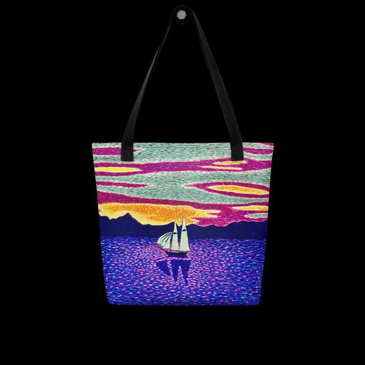 C - Sunset sailing - Tote bag