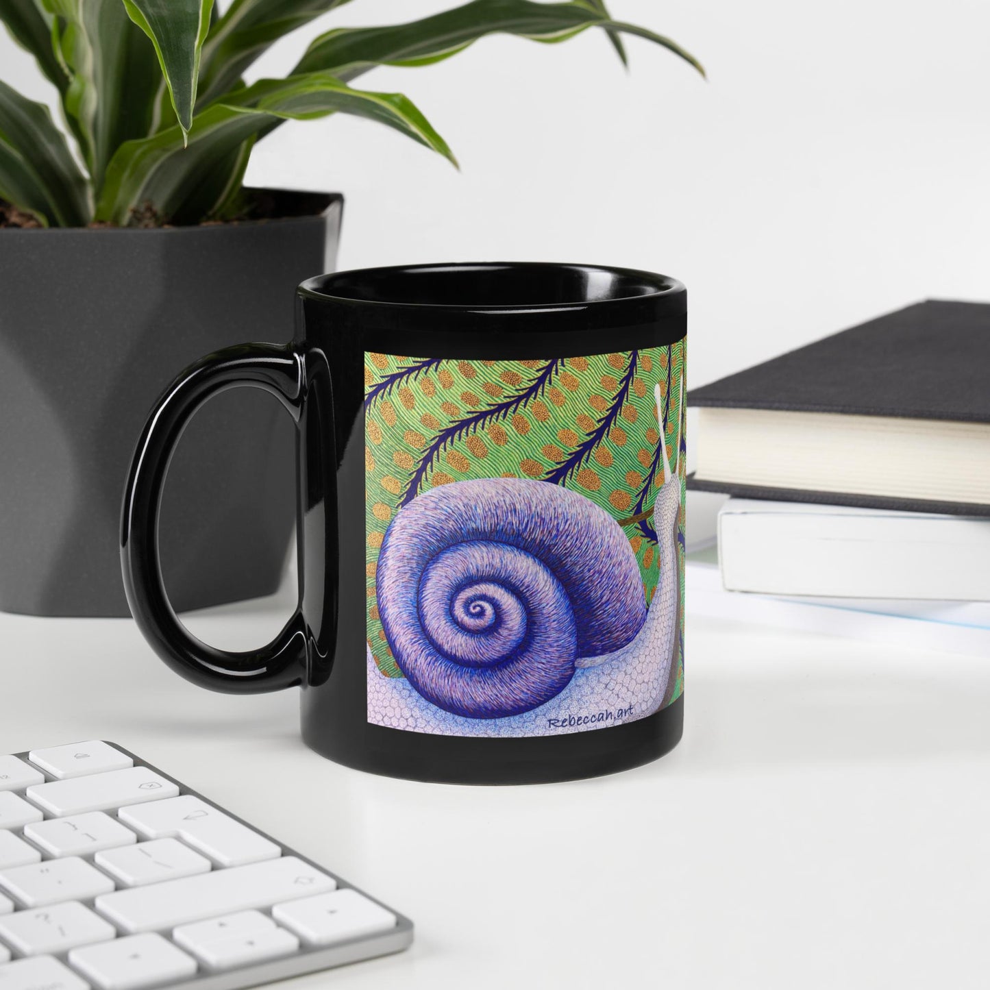 A - Snail -  Mug
