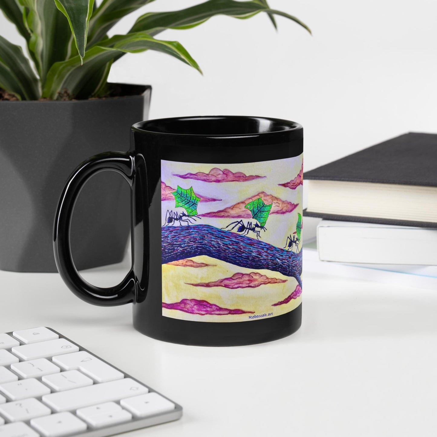 A - Leaf cutter ants -  Mug