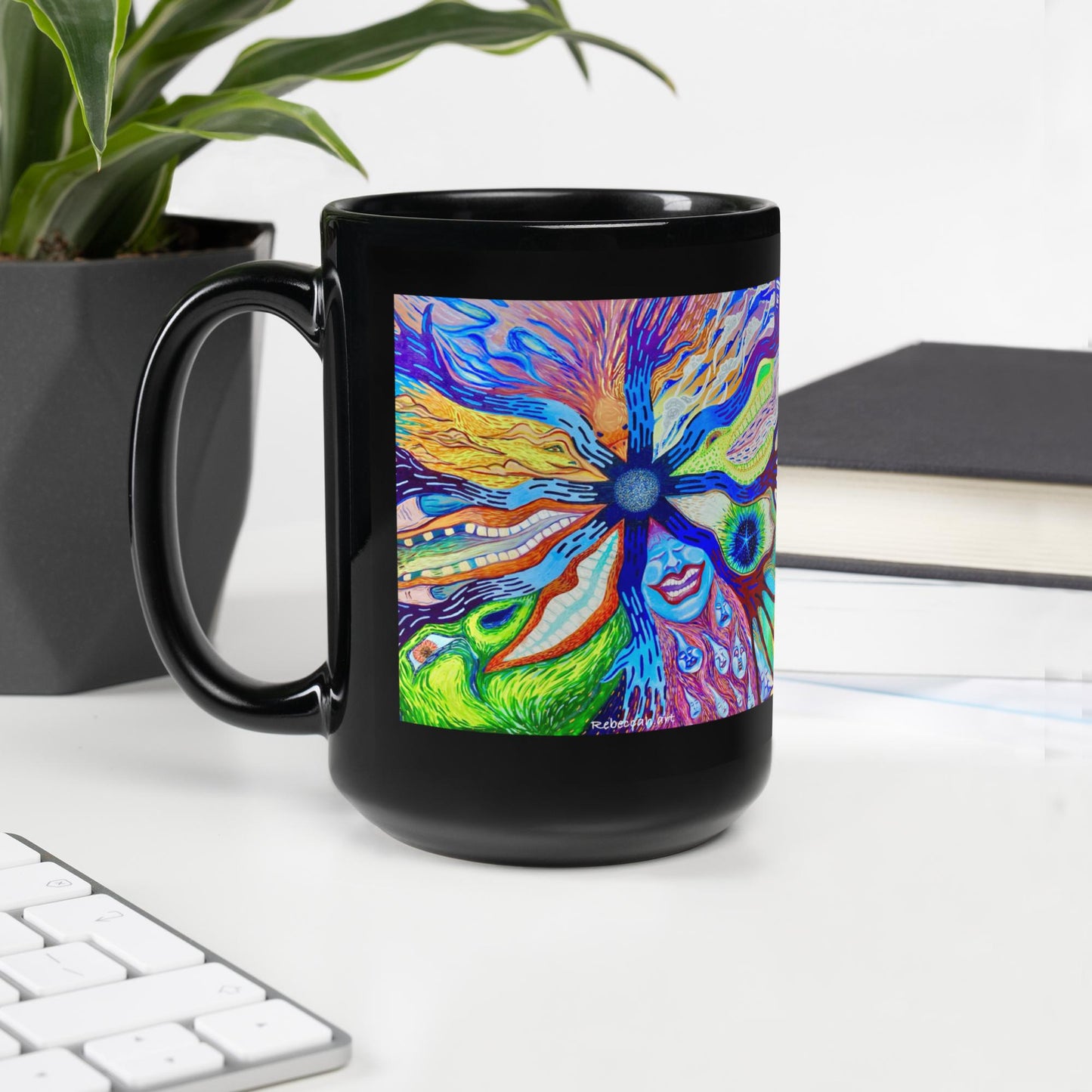 A - Smile - mug