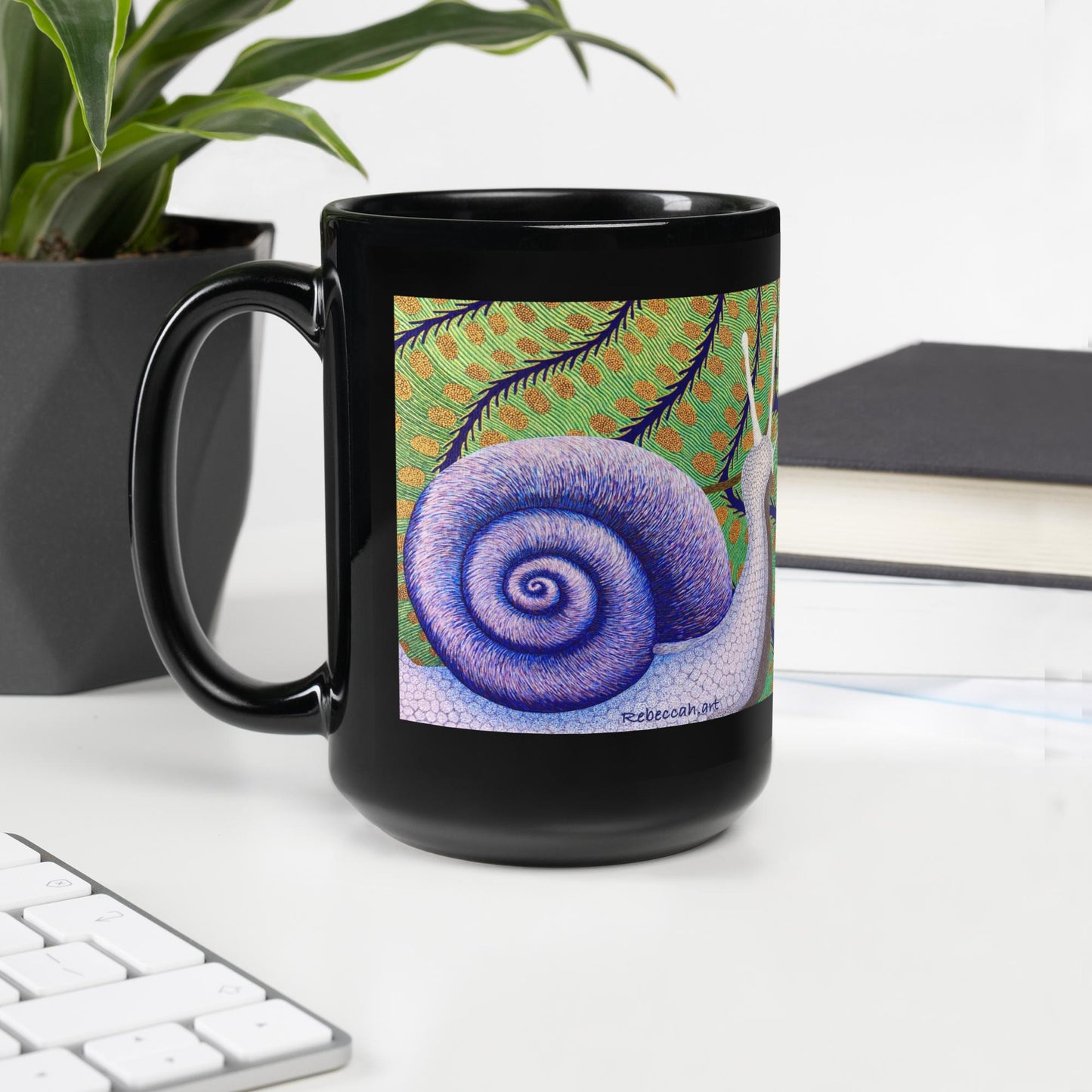 A - Snail -  Mug