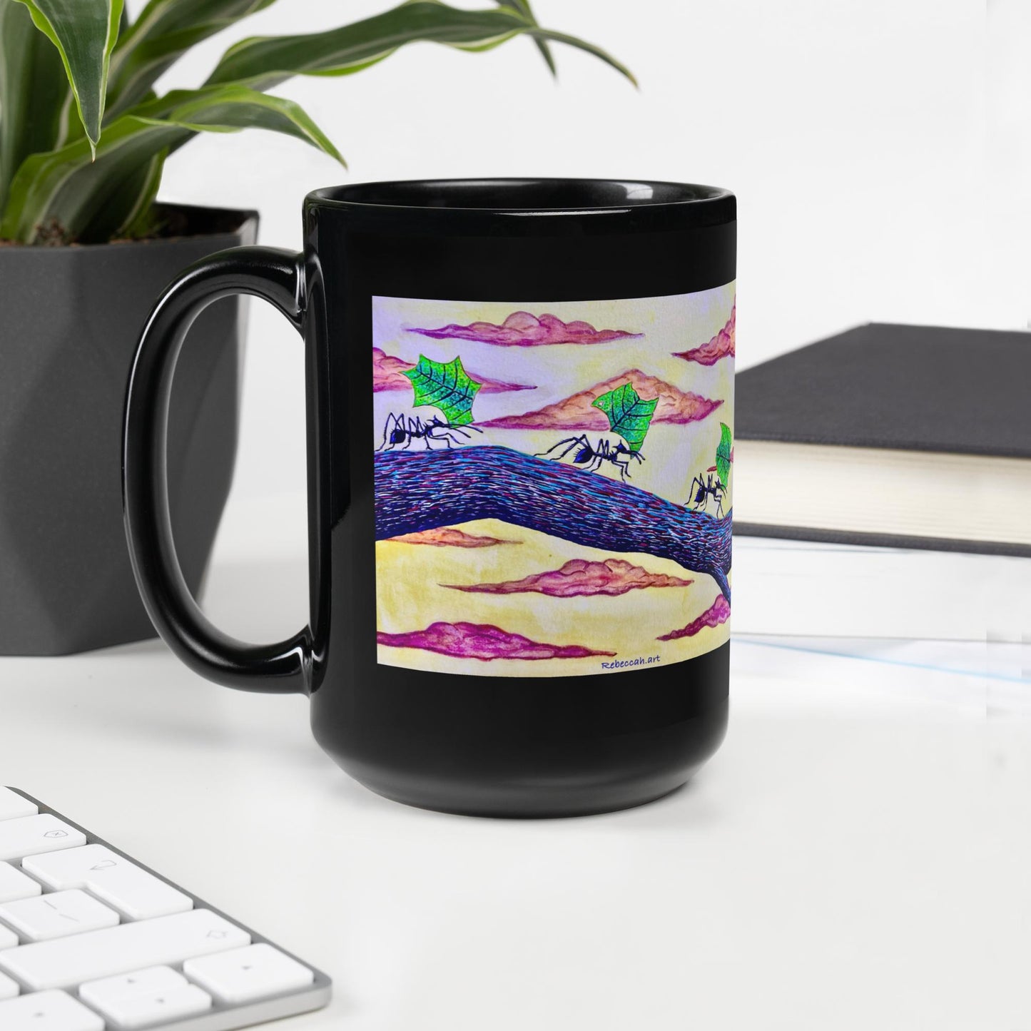 A - Leaf cutter ants -  Mug